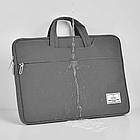 Сумка для ноутбука Wiwu Vivid Laptop Handbag 14" Grey, фото 8