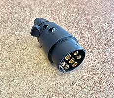 Фішка (роз'єм) причепа пластикова (12В, папа)