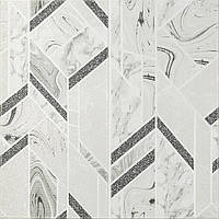 Панель стінова 3D 680х680х4мм Абстракція сіра SW-00001990