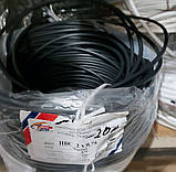 Провід мідний з'єдувальний ПВС 2х0,75/100 кабель двожильний Horoz Electric чорний гнучкий, фото 2