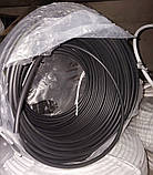 Провід мідний з'єдувальний ПВС 2х0,75/100 кабель двожильний Horoz Electric чорний гнучкий, фото 4