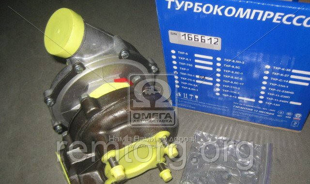 Турбокомпресор КАМАЗ (ТКР-7Н-1) лівий (пр-во МЗТК ТМ ТУРБОКОМ) 7403.1118008