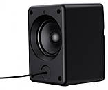 Колонка портативна/комп'ютерна 2.0 Havit SK763, Black, 3.5 мм / USB, 2x3 Вт, RGB підсвічування, пластиковий корпус, живлення від, фото 4