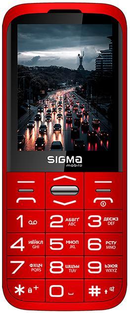 Мобільний телефон Sigma mobile Comfort 50 Grace Type-C Red, фото 1