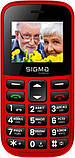 Мобільний телефон Sigma mobile Comfort 50 Easy Type-C Red, фото 2