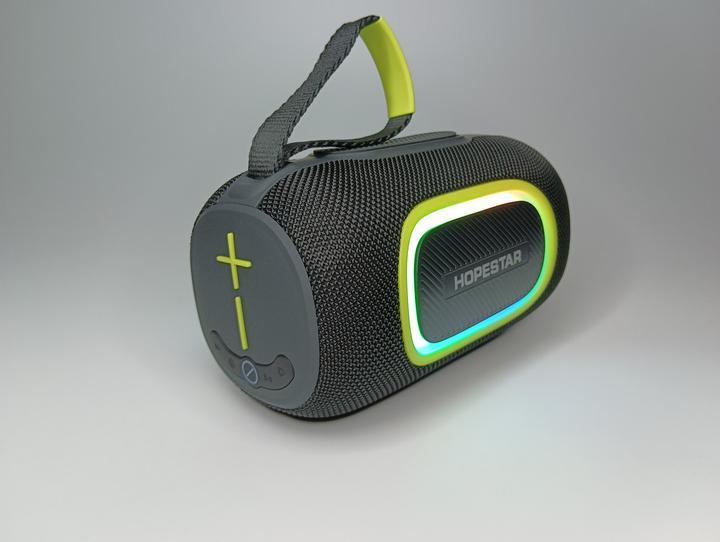 Колонка портативна Hopestar P65 LED-підсвічування Black, фото 1