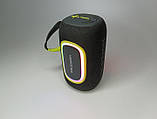 Колонка портативна Hopestar P65 LED-підсвічування Black, фото 5