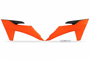 Пластик радіаторів KTM  "23-, UFO, Neon Orange