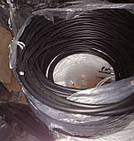 Провід мідний з'єдувальний ПВС 2х0,75/100 кабель двожильний Horoz Electric чорний гнучкий, фото 8