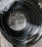 Провід мідний з'єдувальний ПВС 2х0,75/100 кабель двожильний Horoz Electric чорний гнучкий, фото 9