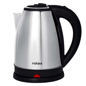 Електрочайник нержавійка 1,8л 1500Вт ROTEX RKT-09A, фото 1