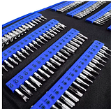 PI-168-1, Набір прецизійних магнітних викруток 168 в 1, 144 біти, магнітний інструмент для ремонту для портативного ПК iPhone Xbox, фото 6