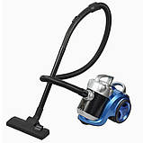 Вакуумний контейнерний пилосос циклонного типу Hoffmans HM-8801 Пилосос без мішка 1800W для сухого прибирання Синій, фото 10