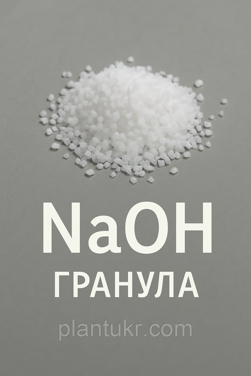 Гідроксид натрію (сода каустична) гранульований фасування 2кг