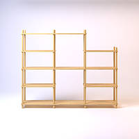 Полиці з натурального дерева