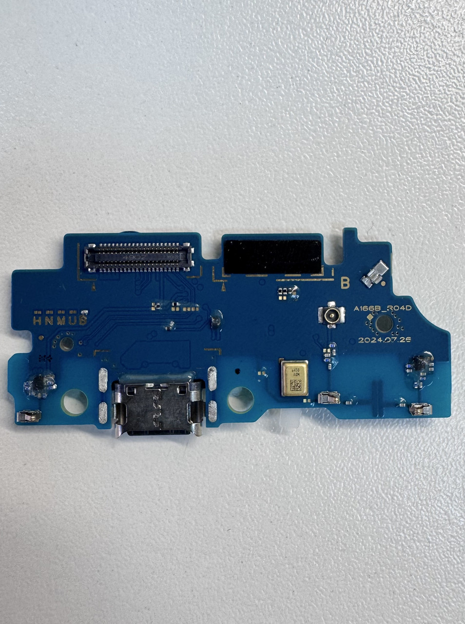Нижня плата Samsung A16 5G (A166) з роз'ємом зарядки