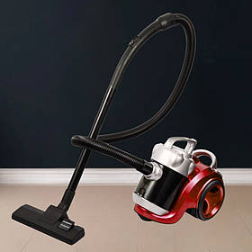 Вакуумний контейнерний пилосос циклонного типу Hoffmans HM-8801 Пилосос без мішка 1800W для прибирання Червоний