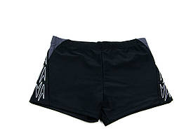 Оптом підліткові та чоловічі боксери для купання (арт. 25-14-311) черный, 44-52рр