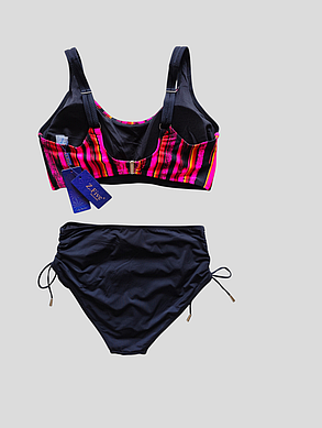 Купальник 2025 для полных 56088-5 Z.Five малиновый (В НАЛИЧИИ ТОЛЬКО 50 52 54 56 58 УКР р-ры), фото 3