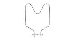 Тен для духовки, 275*350 мм, 1200 Вт, Веста, Sanal