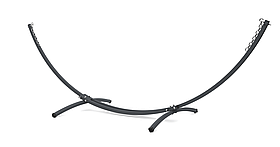 Стійка для гамака WCG Графіт, металева, до 220 кг, посилена конструкція, для дому/дачі + кріплення