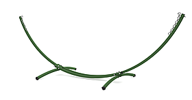 Стійка для гамака WCG Зелена металева 350см до 220кг + Кріплення