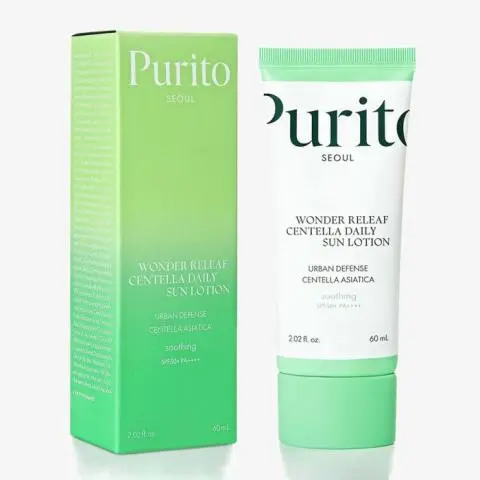 Сонцезахисний лосьйон для обличчя Purito Seoul Wonder Releaf Centella Daily Sun Lotion 60 мл