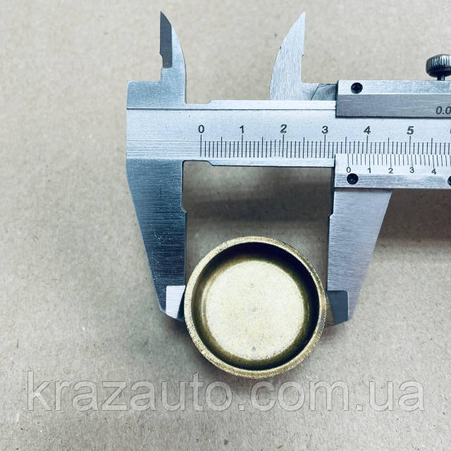 Заглушка головки блока цилиндров ЯМЗ большая d-35 мм (завод