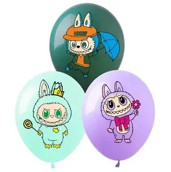 Art Show 12" Куклы Лабубу  латексні кулі Мін.замовлення 5 шт