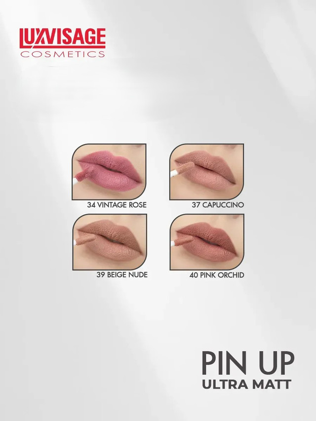 LUXVISAGE Блеск для губ PIN UP ULTRA MATT, цена: 185