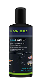 Препарат Dennerle Bacto Elixier FB7 BiActive 250 ml, на 1250 л. Корисні бактерії для акваріума.