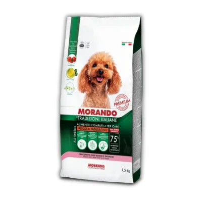 Сухий корм для собак малих порід Morando (Морандо) Tradizioni Mini зі свининою та овочами 1.5 кг, фото 1