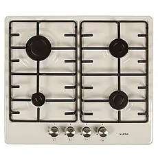 Газова емальована варильна поверхня HG640-MA3 S (IVORY)