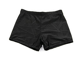 Оптом підліткові та чоловічі боксери для купання (арт. 25-13-264) черный, 44-52рр