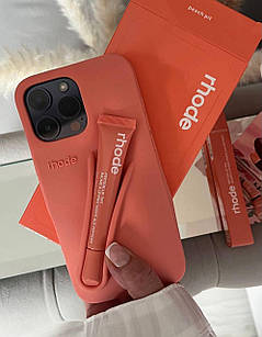Rhode Lip Case Peach Pit – чохол з блиском для губ на iPhone 15 Pro