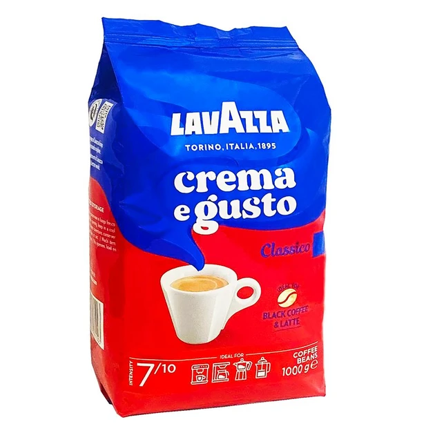 Кофе в зернах Lavazza Crema e Gusto Classico, 1 кг., фото 1