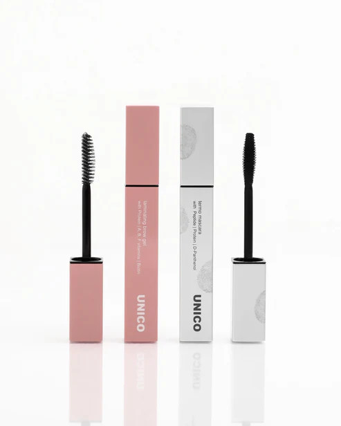 Набір для макіяжу очей Unico LASH & BROW MakeUp Kit (термотуш, гель для брів), фото 1