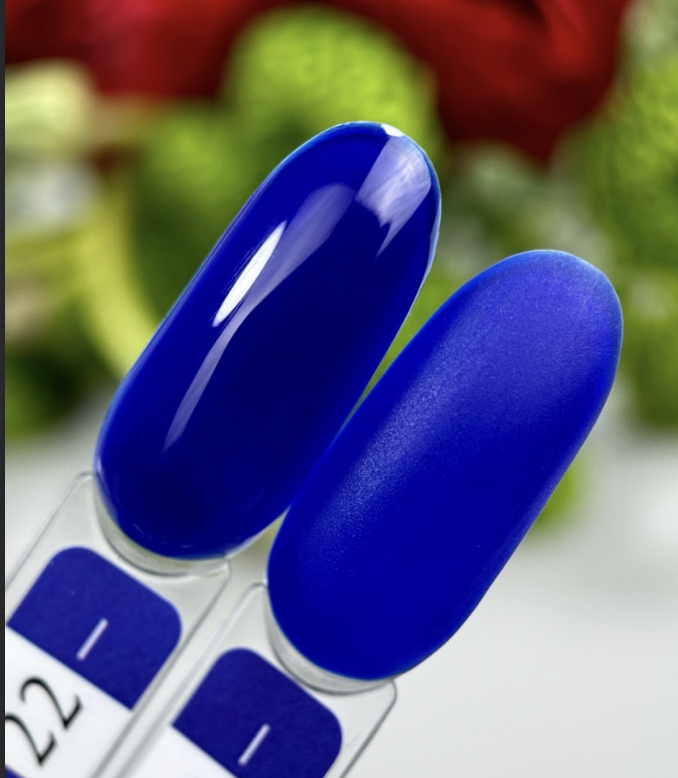 Гель-лак для нігтів синій Crooz Gel Polish №22 8 мл, фото 1