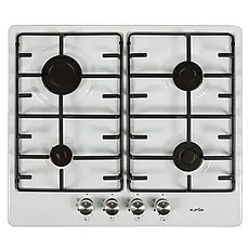 Газова емальована варильна поверхня HG640-MA3 S (WH)