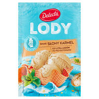 Морозиво сухе із смаком солона карамель Delecta Lody 60g