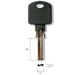 Заготівля ключа Palladium E-197 (велосипедний)