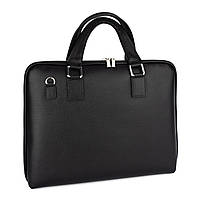 Шкіряна жіноча сумка для ноутбука Virginia Conti m01304 чорна