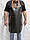 Фартух із натуральної шкіри чорний HollaApron Black, фото 2