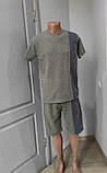 Чоловічий літній комплект футболка і шорти M, фото 10