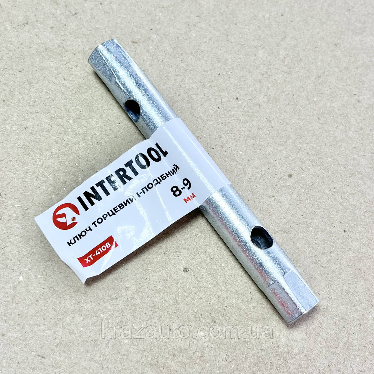 Ключ торцевий I-подібний 8*9 мм INTERTOOL XT-4108, фото 1