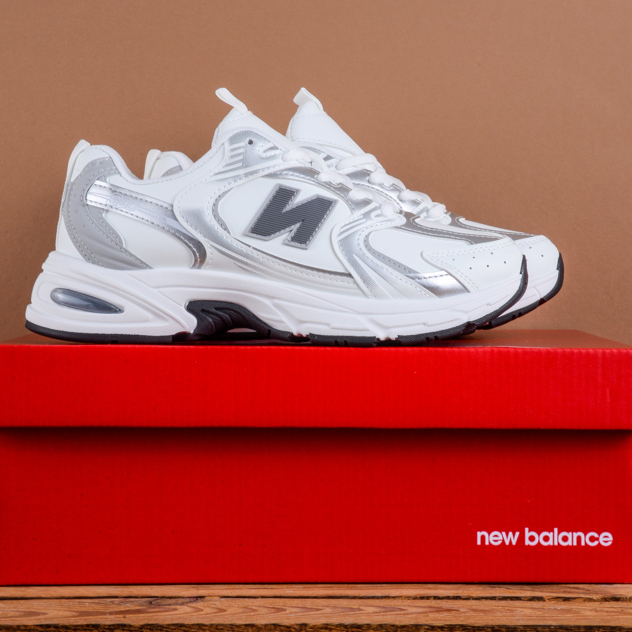 SALE Кросівки у сти лі New Balance 530 білий колір, фото 1