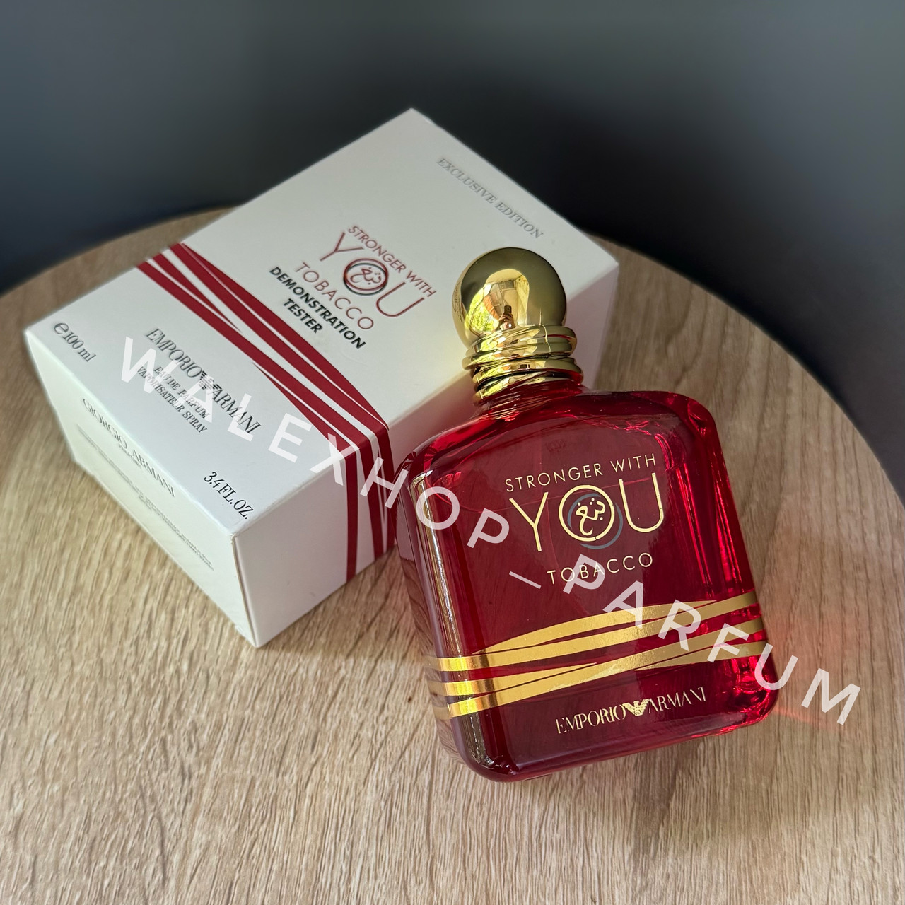 Парфуми Чоловічі Emporio Armani Stronger With You Tobacco (Tester) 100 ml Емпоріо Армані Стронг Віз Ю (Тестер), фото 1