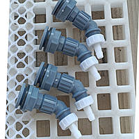 Врізка в резервуар+ перехідник на 8мм трубу