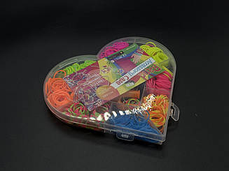 Набір для браслетів з гумок дитячі резинки для плетіння браслета плетення з гумок.