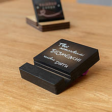 Підставка для смартфона, тримач для телефону, підставка з логотипом, офісний сувенір, бізнес подарунки